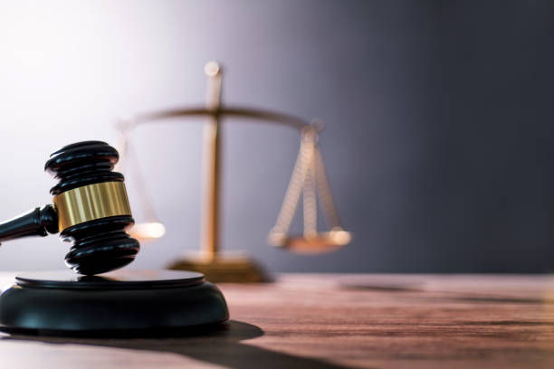 istock Gavel and scales of justice on the table 1753455647