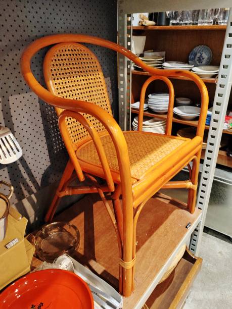 istock Chinese Ancient Rattan Chair 1753457753