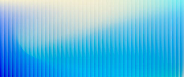 Grainy Background Colorful grainy gradient background template. Trendy ribbed glass effect texture coloured glass texture stock illustrations