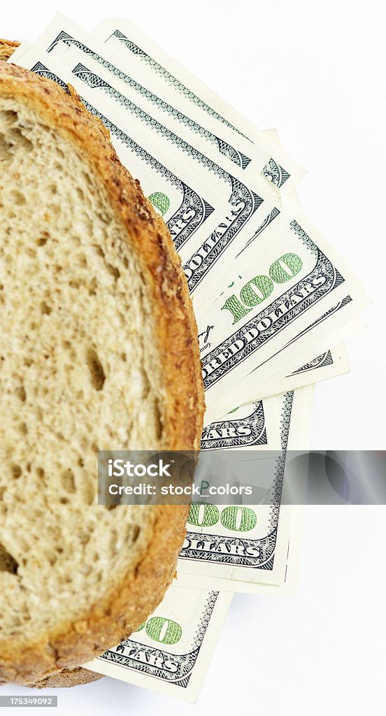 Geld für Speisen - Lizenzfrei 100-Dollar-Schein Stock-Foto
