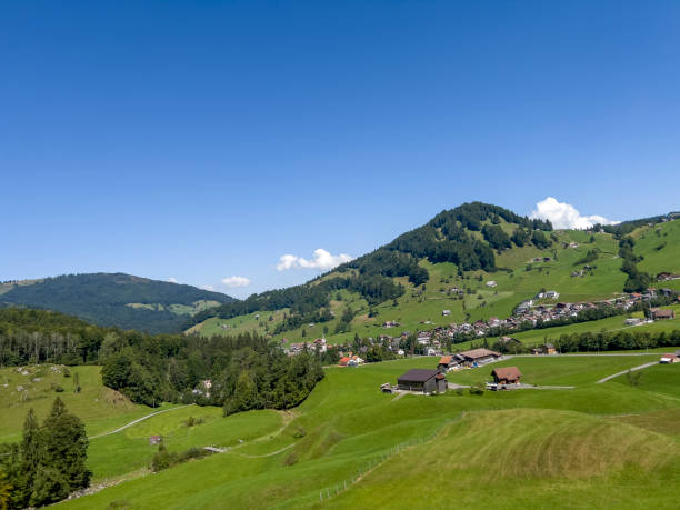 istock A beautiful village in Switzerland. 1753497587