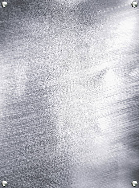 istock Metal plate steel background. 175353209