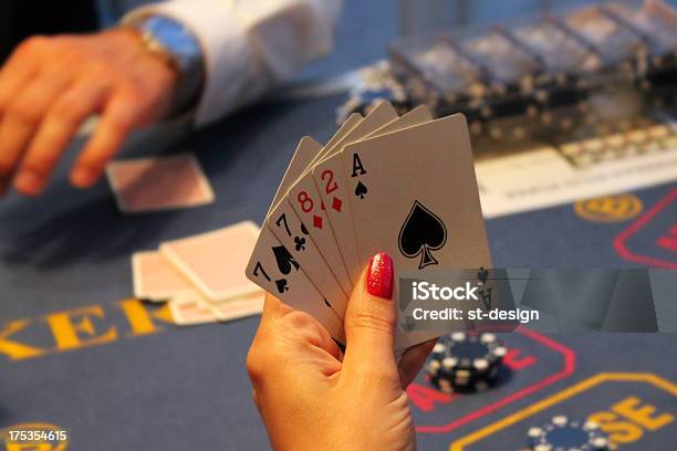 Casino - Fotografias de stock e mais imagens de Acaso - Acaso, Blackjack, Brincar