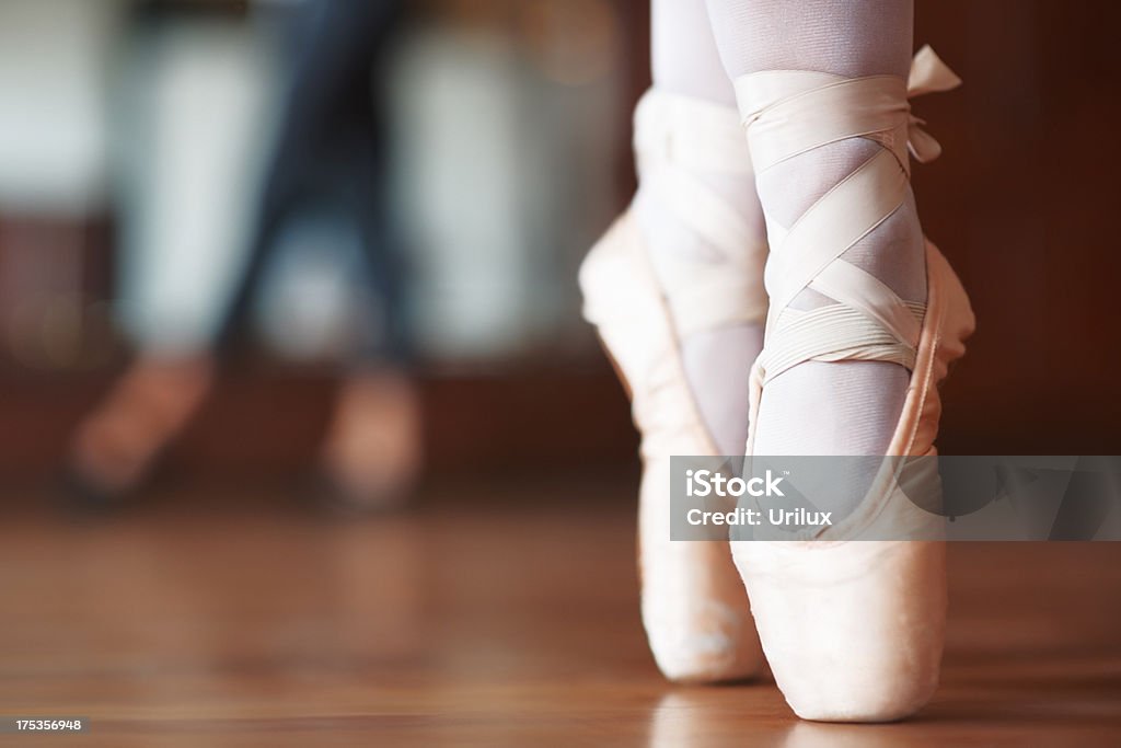 Grace through the perfect position Ballet Shoe Stock Photo Grace through the perfect position Ballet Shoe Stock Photo