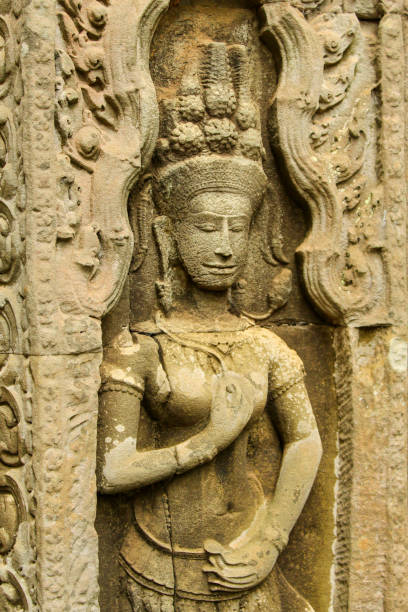istock The statue outside of the Ta Prohm Angkor Wat Cambodia. 1753620560