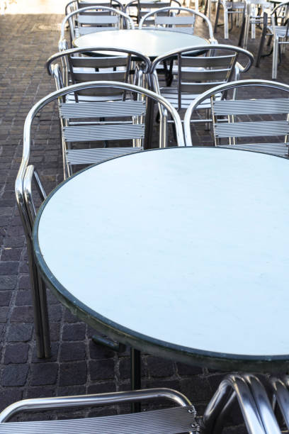 istock Stainless steel bar terrace furniture 1753654667
