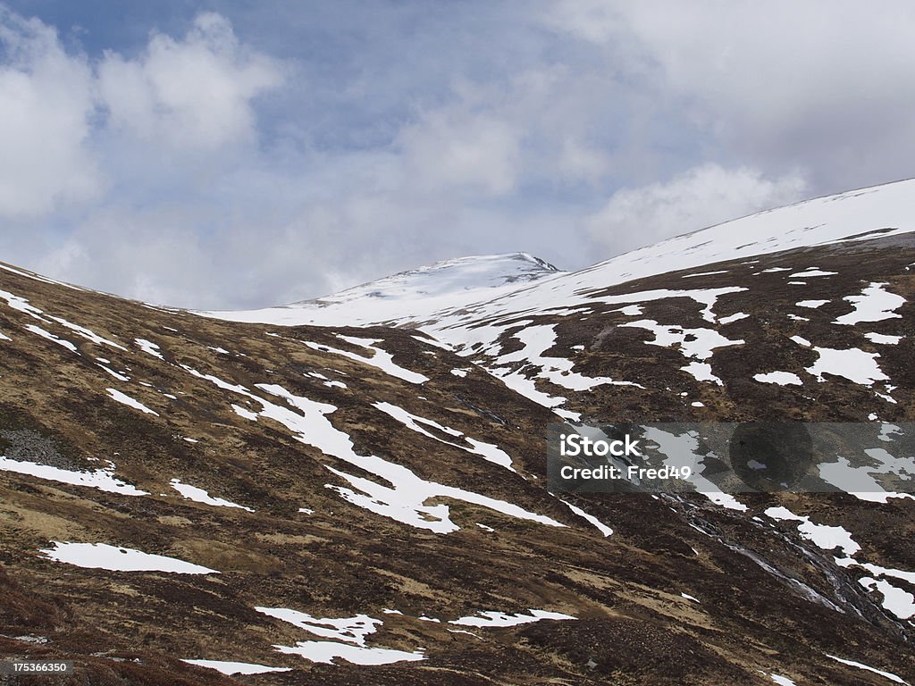 Cainrgorms montagnes, Braeriach, Écosse au printemps - Photo de Monts Cairngorm libre de droits