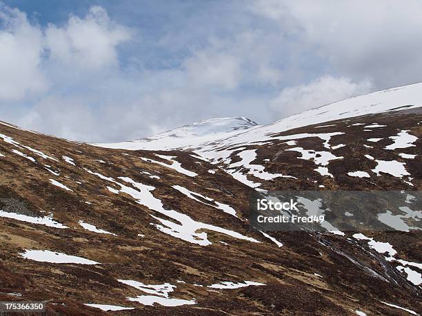 Photo libre de droit de Cainrgorms Montagnes Braeriach Écosse Au Printemps banque d'images et plus d'images libres de droit de Monts Cairngorm