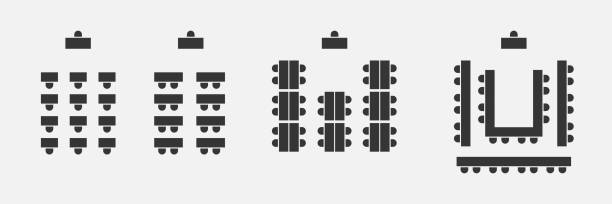 Seating Table Allocation Icon 100+ Seating Chart Icon Stock Illustrations, Royalty-Free Vector ...