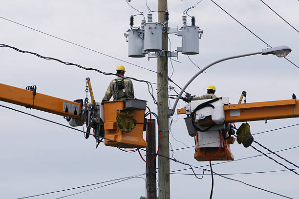 Hydro equipe no trabalho - foto de acervo