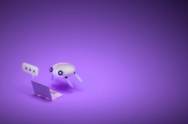 istock AI chatbot in an online conversation through a laptop 1753783118