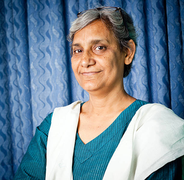 istock One cheerful Senior Indian Woman 175379847