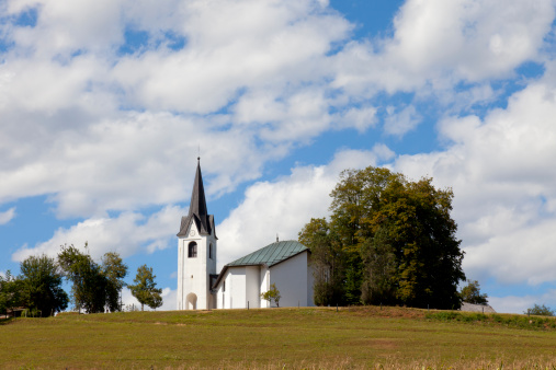 Church of St. Mary in Vina Gorica,district Trebnje,Slovenia.