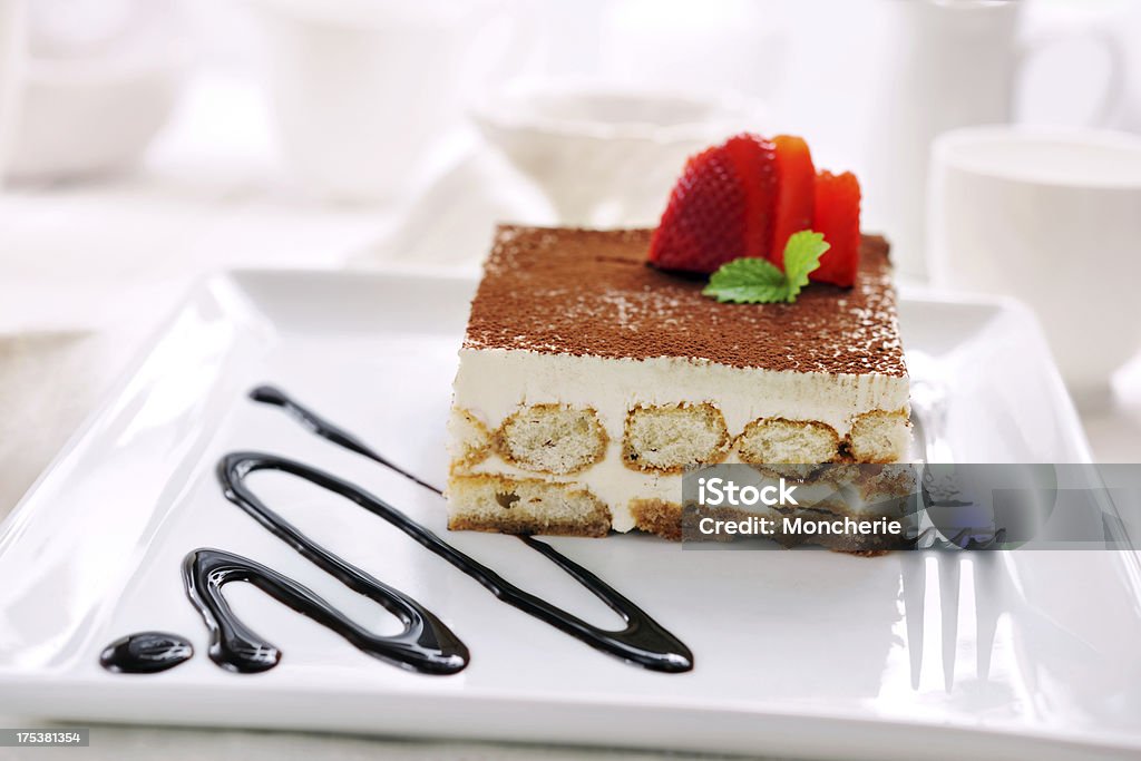 Tiramisu - Foto de stock de Baga - Fruta royalty-free