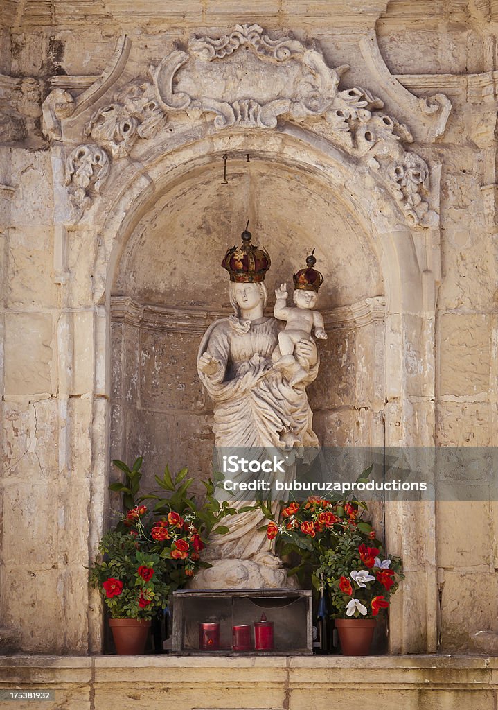 Marian santuário em Malta - Foto de stock de Altar royalty-free