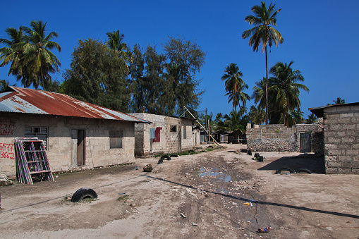 Nungwi village on Zanzibar, Tanzania