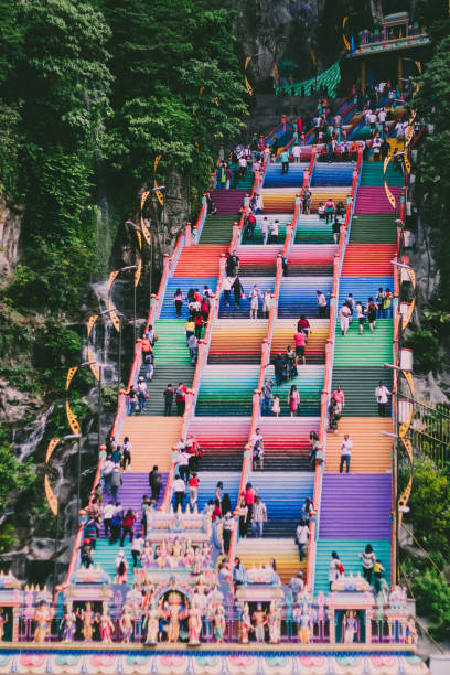 istock Colourful stairs to cave 1753843323