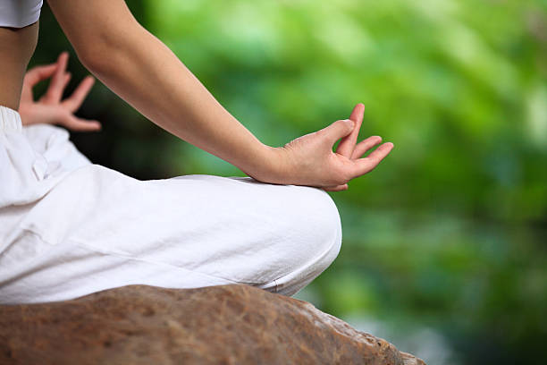 istock Woman doing yoga 175384592