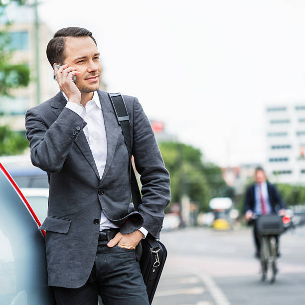 istock Businessman with Smart Phone 175384701