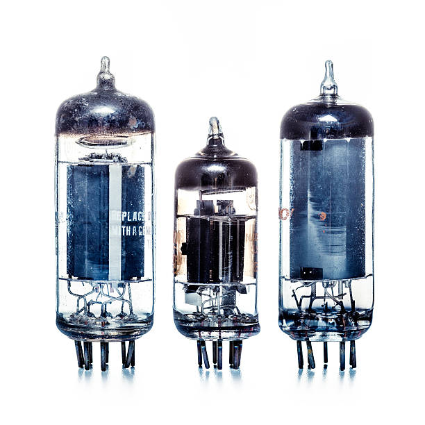 detail of an tube amplifier