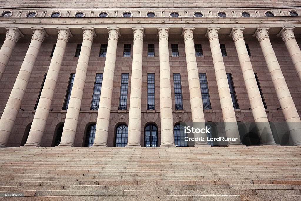 O Parlamento, Helsinque - Foto de stock de Política royalty-free