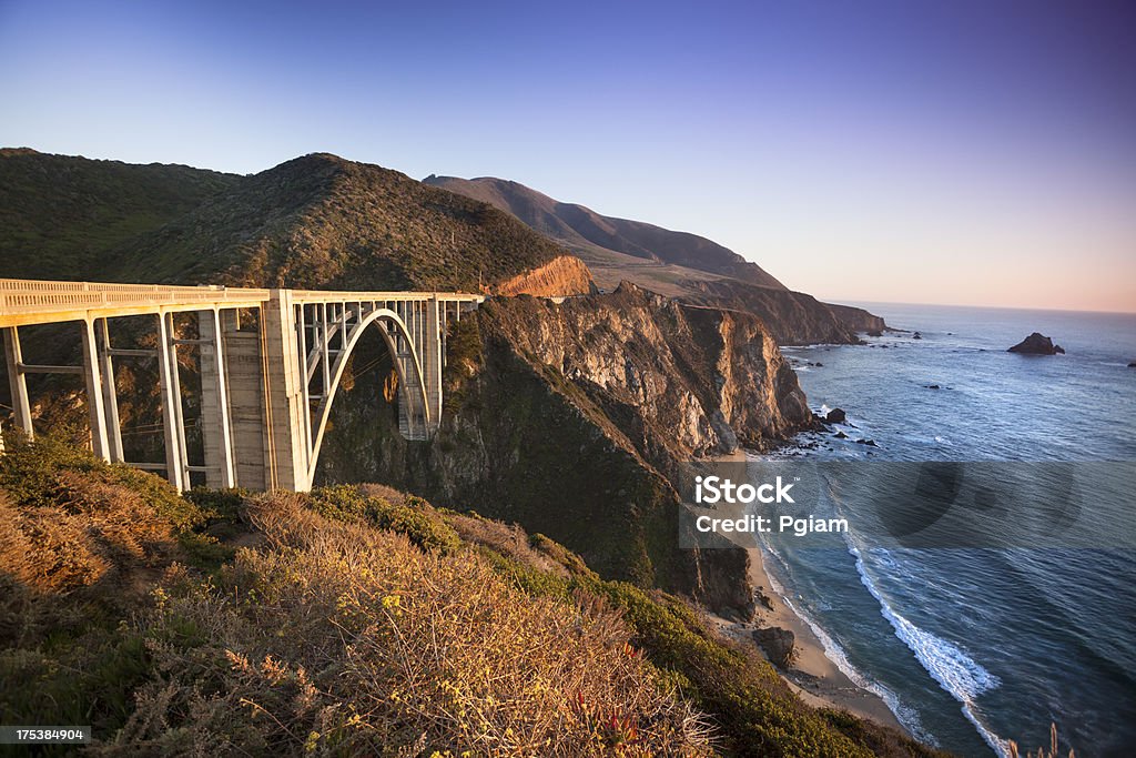 Bixby Bridge, Big Sur, California, Stati Uniti - Foto stock royalty-free di Big Sur