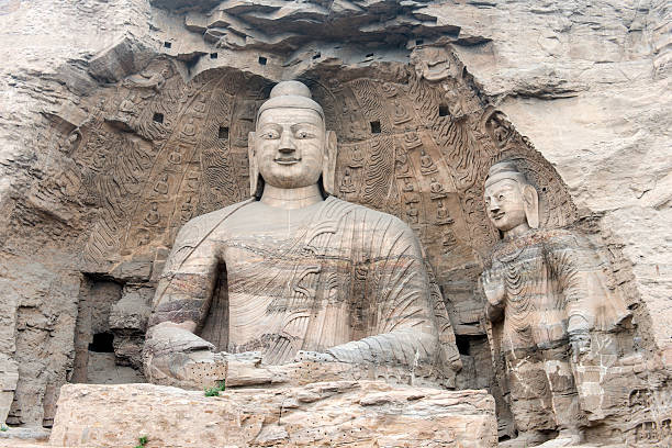 istock Buddhism ,Buddha ,Religion, Yungang Grottoes 175385375