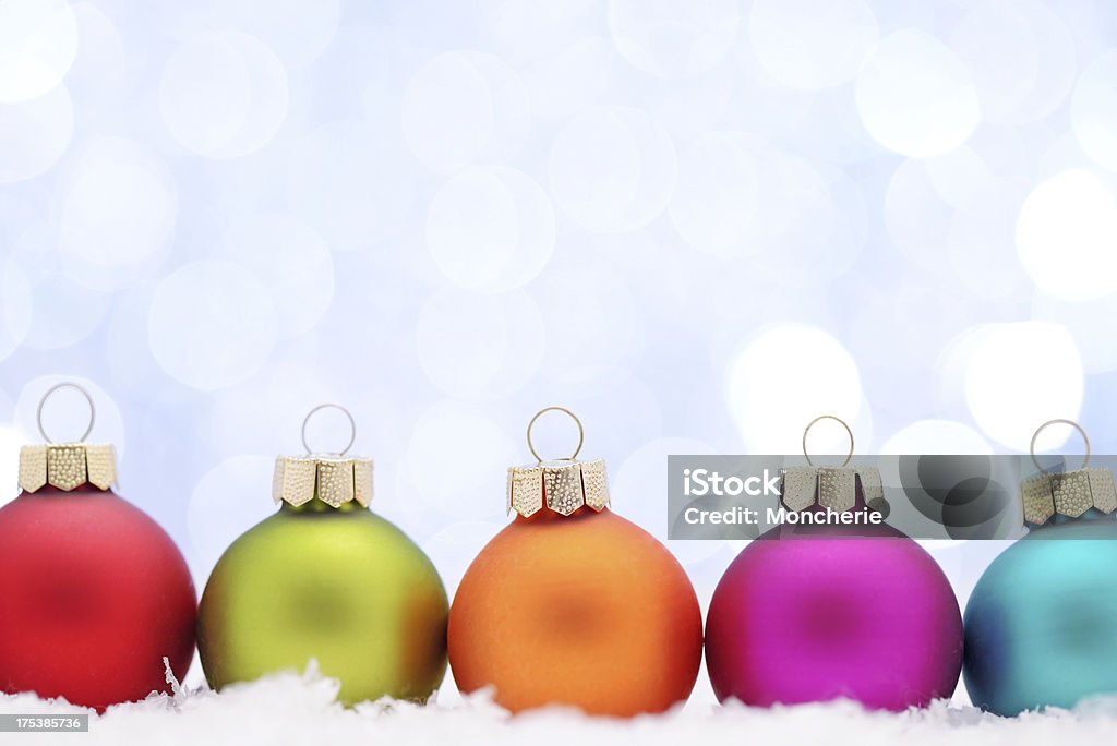 クリスマスアイテムの背景、照明付き - お祝いのロイヤリティフリーストックフォト