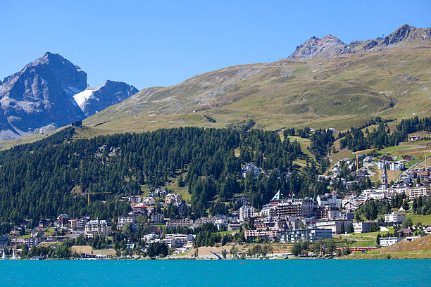 istock St.Moritz on a bright sunny day, Switzerland 175385970