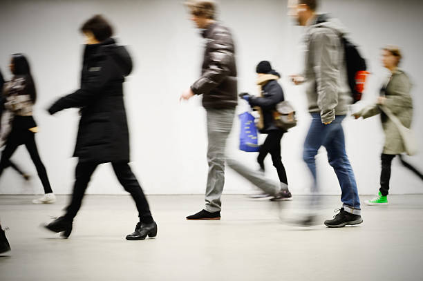 istock Blurred pedestrians in the subway 175385986