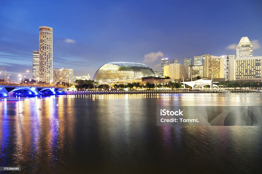 Marina Bay, Singapore - Foto stock royalty-free di Albergo