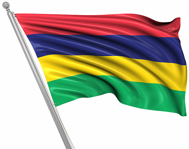 istock Flag of Mauritius 175386387