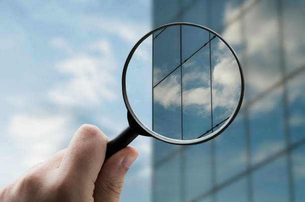 istock Focusing on an office building exterior 1753863943