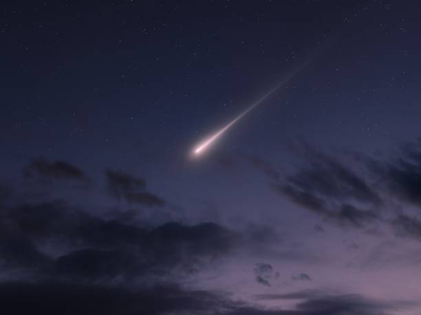istock Bolide in the evening sky. 1753868407
