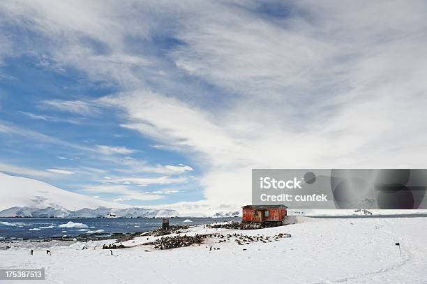 Argentinische Hut Stockfoto und mehr Bilder von Antarktis - Antarktis, Hütte, Abgeschiedenheit