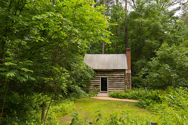 Paul Green Cabin stock photo