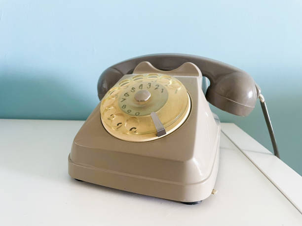 istock Vintage corded telephone 1753878245