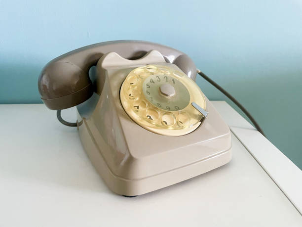 istock Vintage corded telephone 1753878251