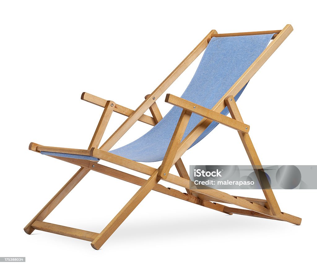 데크 체어 - 로열티 프리 라운지 의자 스톡 사진