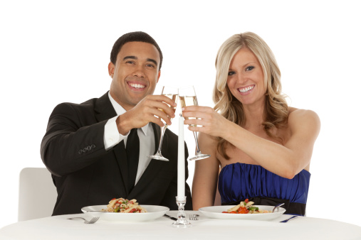 Couple toasting with champagnehttp://www.twodozendesign.info/i/1.png