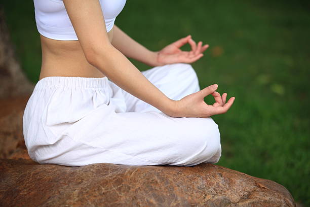 istock Woman doing yoga 175388454