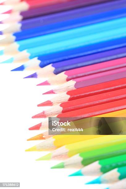 Farbe Stifte Stockfoto und mehr Bilder von Bildung - Bildung, Blau, Bleistift