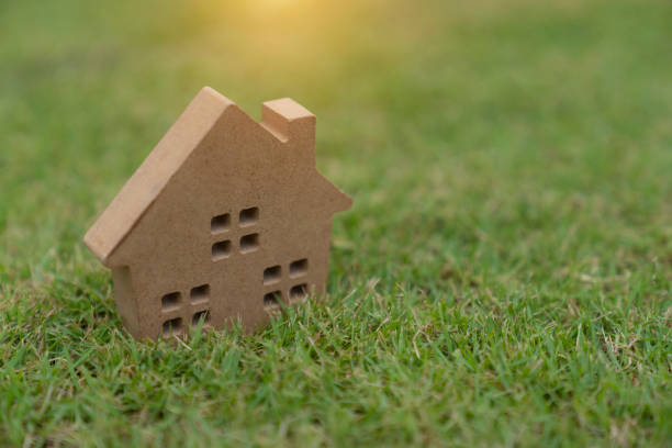 istock A House in greenfield, New house concept. 1753893711