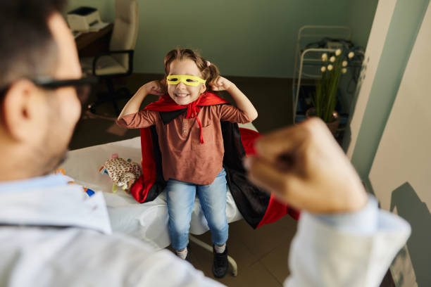istock I am a superhero doctor! 1753895339