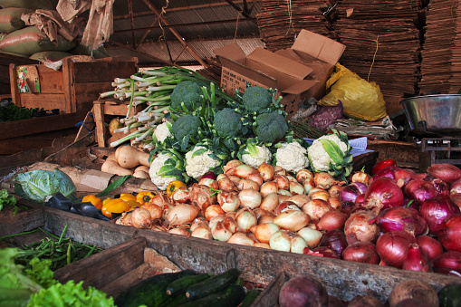 Local market in Arusha city, Tanzania