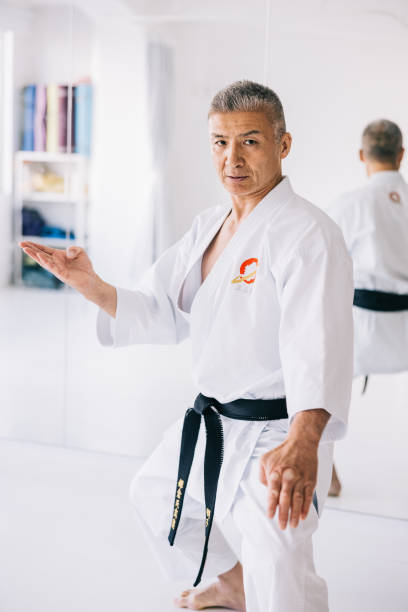 istock Portrait of confident Japanese karate master 1753896432