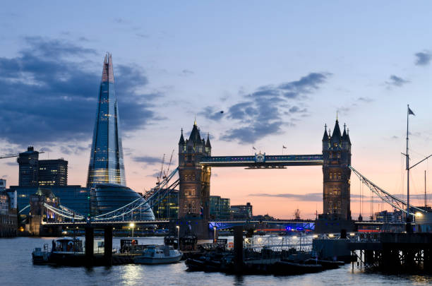 istock Tower Bridge and The Shard Skyscraper, London 175389931