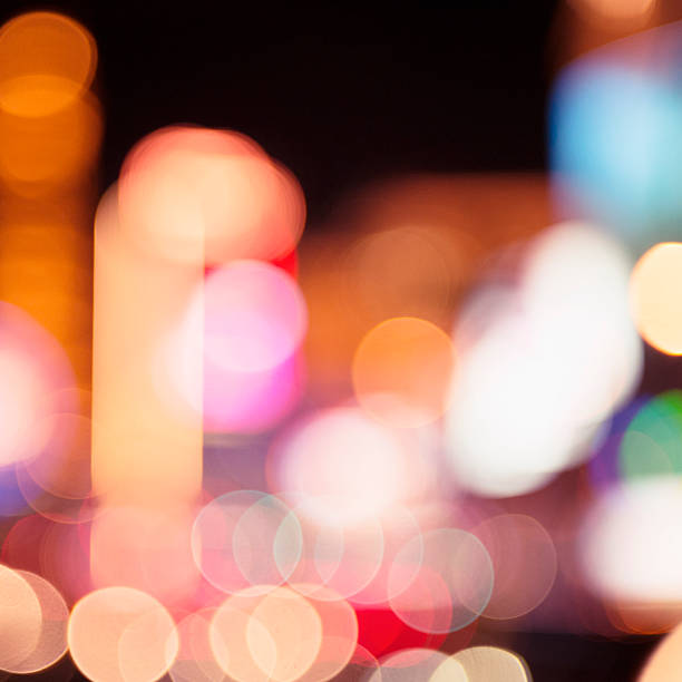 istock Abstract defocuss light on Las Vegas 175390593