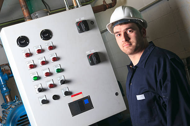 istock Boiler Room - Portrait Worker 175390757