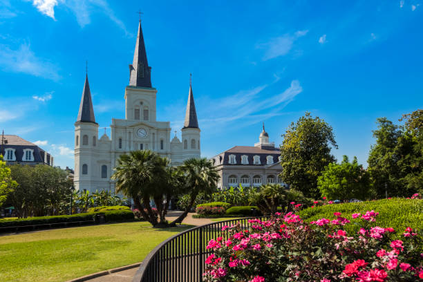 istock New Orleans Jackson Square and Saint Louis Cathedral 175390986